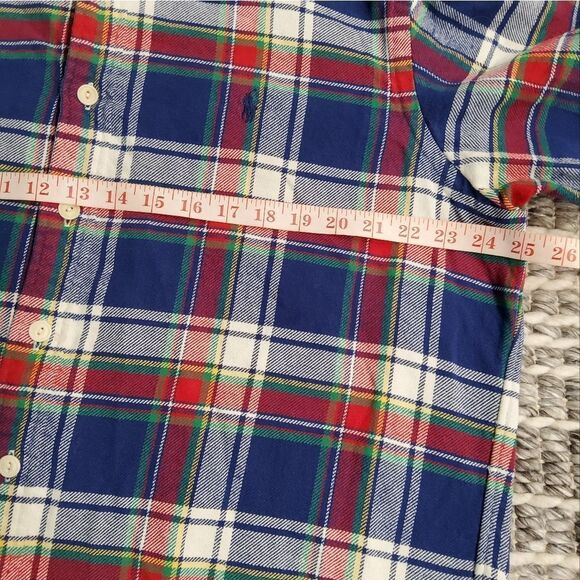 Polo Ralph Lauren Plaid Hoodie Size L - Picture 11 of 12